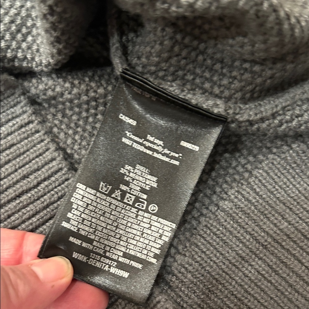 Ted Baker Denita Ruffle Yolk Sweater Charcoal - Picture 9 of 12